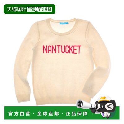 自营J.McLaughlin Nantucket Girls Locale Cashmere Sweater - w