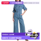 连体裤 自营Gracia blue 美国奥莱直发牛仔裤 Denim Jumpsuit