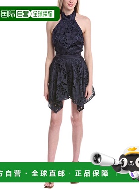 自营Ramy Brook Leyla Mini Dress - Navy 连衣裙美国直发奥莱