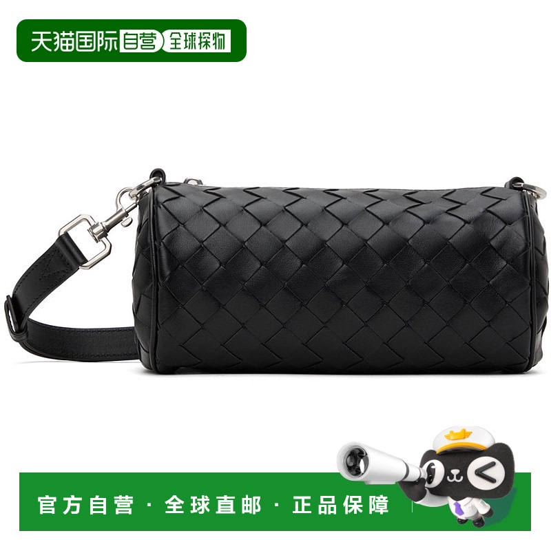 1h可退 香港直邮潮奢 Bottega Veneta 葆蝶家 男士 黑色迷你 Intr