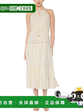 自营 LIKELY Marsha 连衣裙 - 米色 美国奥莱直发服饰