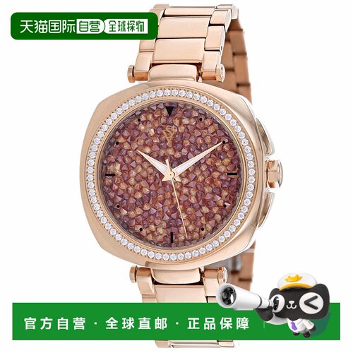 自营Christian Van Sant Women's Mirabella Orange Dial Watch -