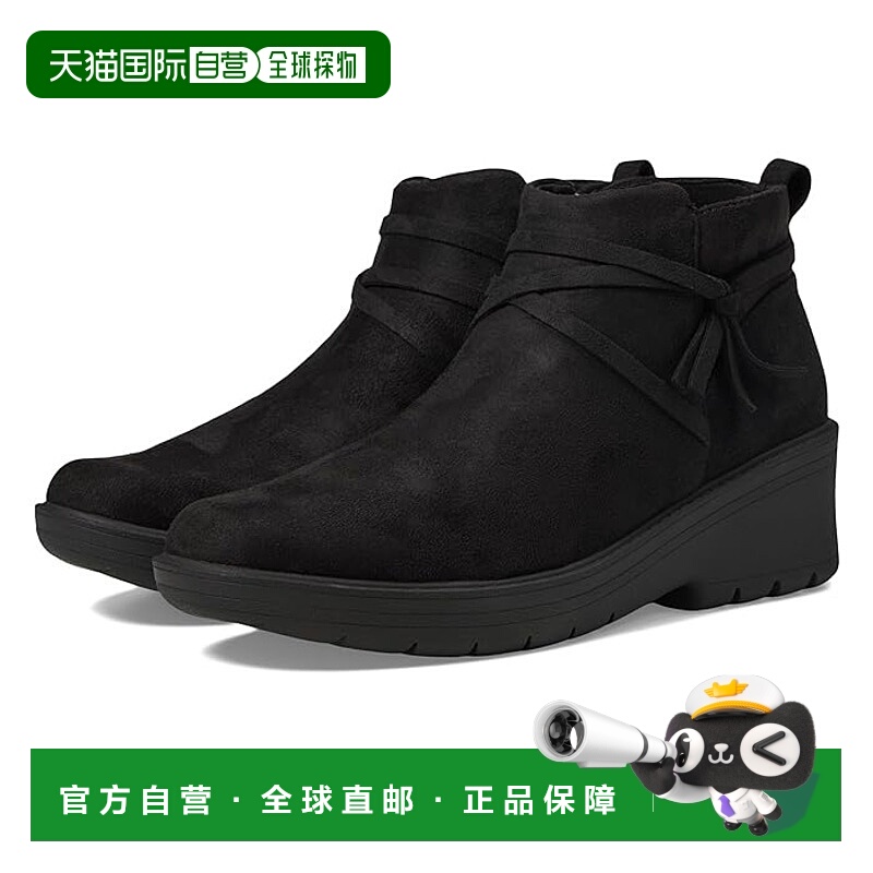 香港直邮潮奢 bzees 女士 Blaine 短靴 black黑色 舒适时尚女靴