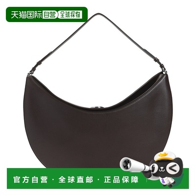 自营jacquemusCrescent-Shaped Leather Handbag With Adjustable