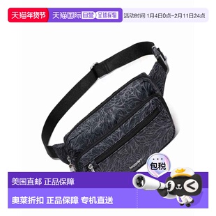 自营baggallini Securtex Anti-Theft Belt Bag Sling - midnight