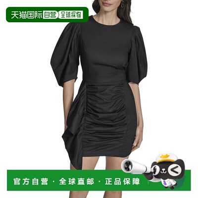 自营BCBG Aline连衣裙-黑色 美国奥莱直发