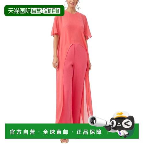 自营Trina Turk Capote连身裤-粉红色 连体裤美国奥莱直发性感