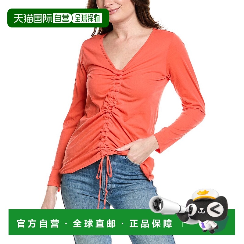 自营 XCVI Yael上衣-橙色 美国奥莱直发