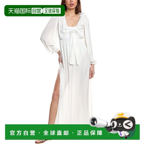 自营 Beach Riot Shiloh 罩衫 - 白色 泡泡袖美国直发奥莱