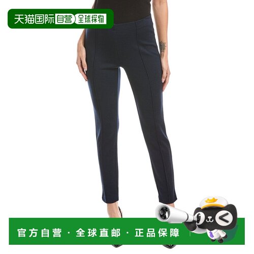 自营St. John Pull-On Wool-Blend Pant - blue 美国奥莱直发