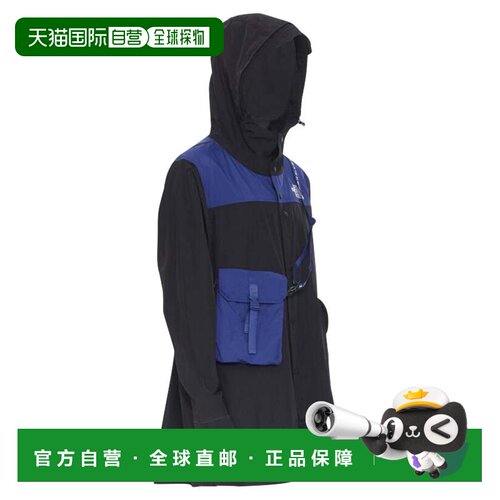 自营The North Face Kazi Karaishi Bravo长款雨衣-黑色 美国奥莱