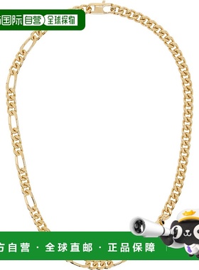 1h可退 香港直邮潮奢 Lanvin 朗雯 男士 Long Chain Cubic 项链 A