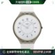 swatch 休闲手表斯沃琪表盘数字腕表表带银色 通用 美国直邮