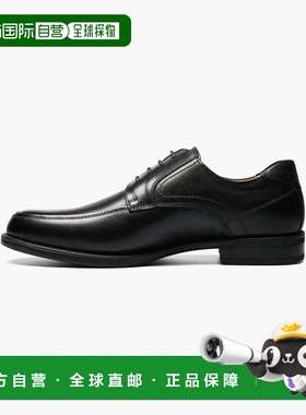 自营Men's Florsheim Midtown 12136-001 Oxford Black Moc Toe D