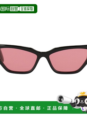 自营off-white米白色中性黑色太阳镜-黑色 美国奥莱直发