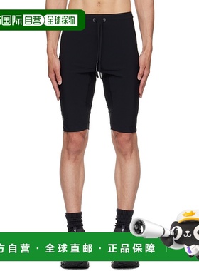 1h可退 香港直邮潮奢 On 男士 黑色 Race Tights Half 短裤 1ME10