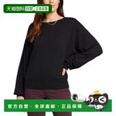 Cashmere Sweater Blend 自营NYDJ Boat Neck black 美国奥莱直