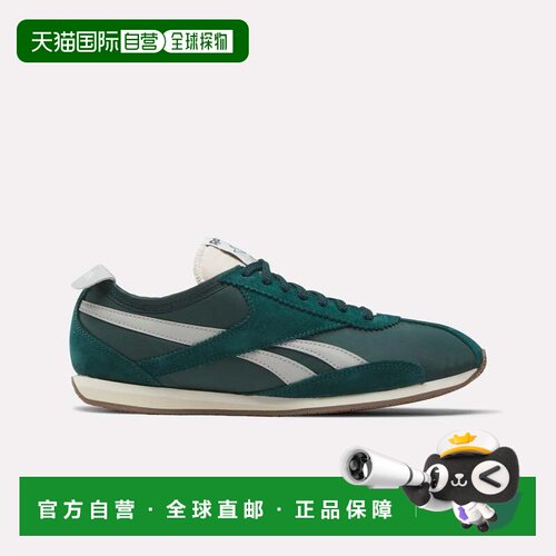 美国直邮自营Reebok R400男女通用鞋-金属绿色/灰色1/粉笔 美国