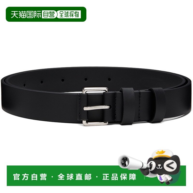 1h可退 香港直邮潮奢 Lanvin 朗雯 男士 黑色 Compagnon Leather