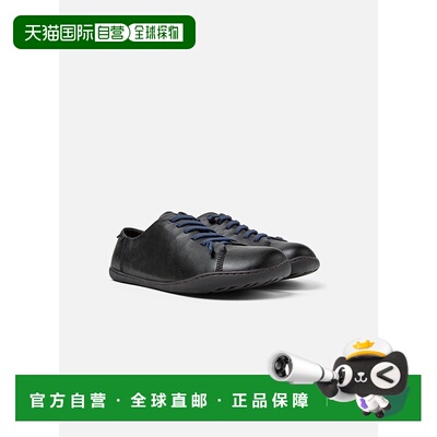 自营 camper男士露营鞋Peu Cami-黑色 美国奥莱直发男鞋