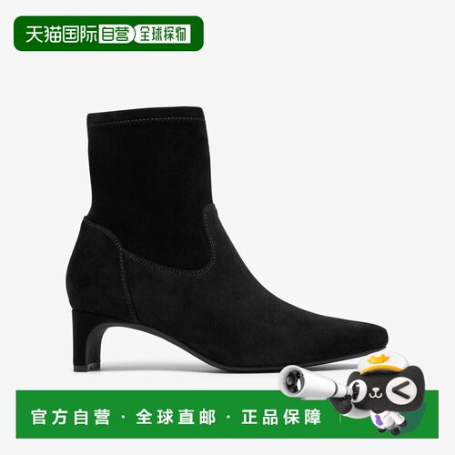 加拿大直邮Clarks Edina Stretch 女士高跟及踝靴女靴