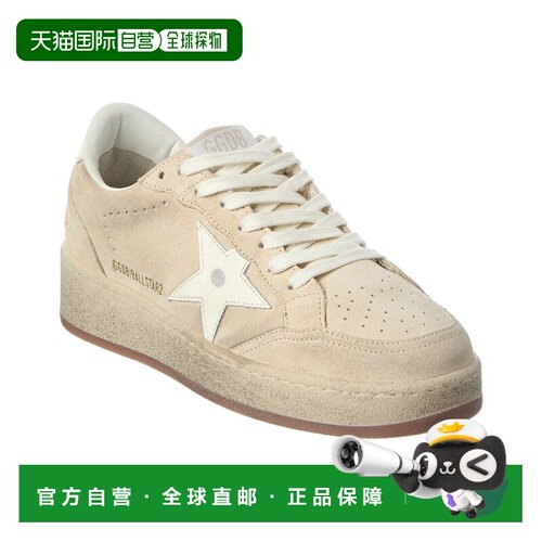 自营Golden Goose Ballstar 2 Suede & Leather Platform Sneaker