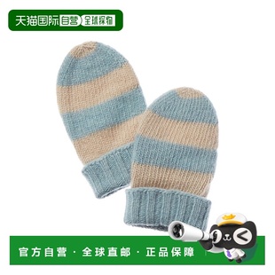 自营Portolano Cashmere Mittens - blue 美国奥莱直发