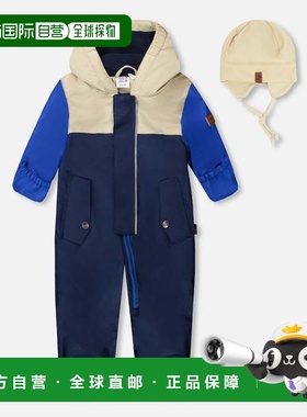 自营deux par deuxBaby Mid-Season One-Piece Outerwear with Ha