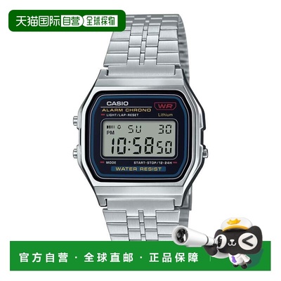 自营Casio Vintage Stainless Steel Digital Watch - A-159WA-N1