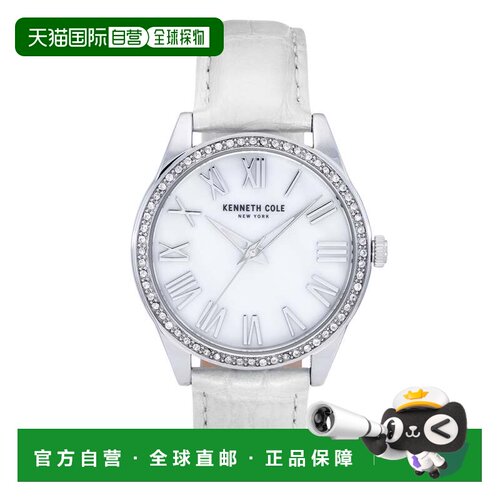 自营Kenneth Cole Men's Classic mm Quartz Watch - mother-of-p