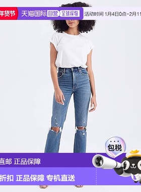 自营 abercrombie & fitchAbercrombie&Fitch牛仔裤女式26号蓝色E