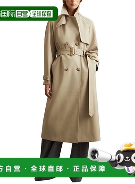 自营Reiss Darcie Wool-Blend Coat - Khaki 外套 美国奥莱直发