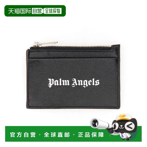 自营palm angelsCaviar Card Holder - black 美国奥莱直发卡包