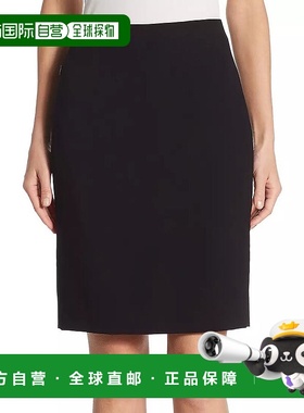 1h可退 【美国直邮】Akris|经典铅笔裙羊毛半身裙包臀裙