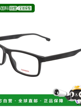 自营Carrera Men's 55 mm Black Opticals - black 美国奥莱直发