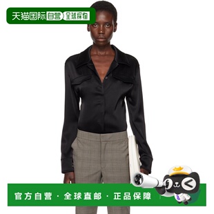 女士 Courreges 黑色 Backless 连体 1h可退 Satin 香港直邮潮奢