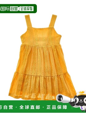 自营 Mayoral针织夏季连衣裙-黄色 美国奥莱直发