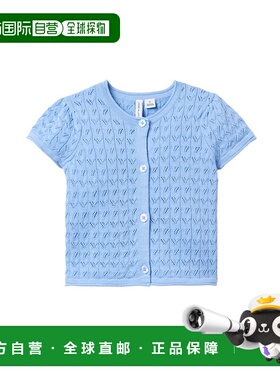 自营 Janie and Jack Pointelle毛衣上衣-蓝色 美国奥莱直发