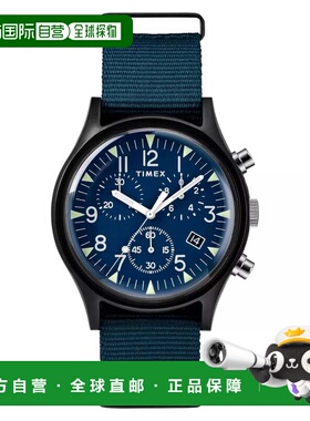 自营Timex Men's MK1 Blue Round 40mm - blue 美国奥莱直发