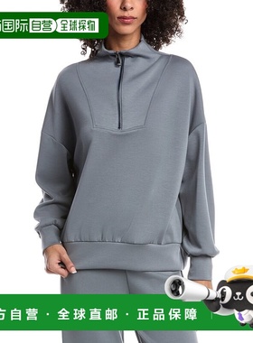 自营ARIELLA Ponte 1/2-Zip Sweatshirt - blue 美国奥莱直发