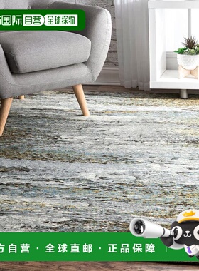 自营 nuLOOM Multi Contemporary Mystique Abstract Ombre Rainf