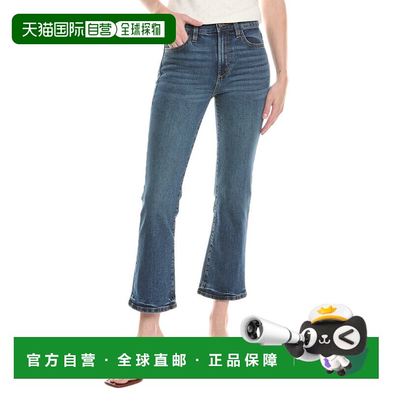 自营joe's jeansJOE'S牛仔裤高腰达喀尔短靴牛仔裤-蓝色 美国奥莱
