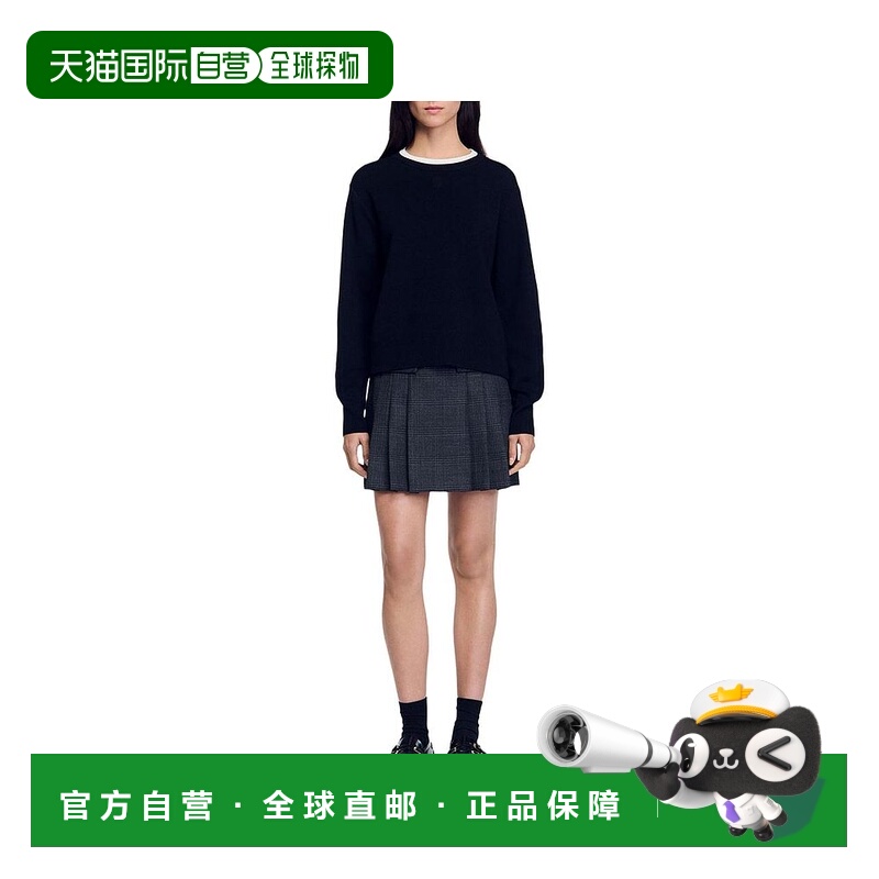 1h可退 【美国直邮】Sandro Nimbus毛衣 女装 女士精品 圆领长袖