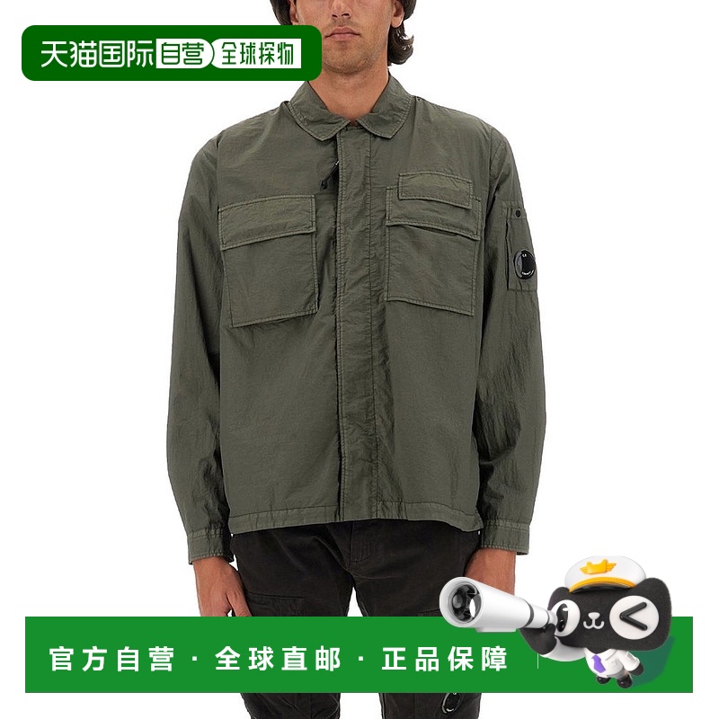 1h可退 香港直邮潮奢 C.P. Company 男士 长袖衬衫 17CMOS135A005