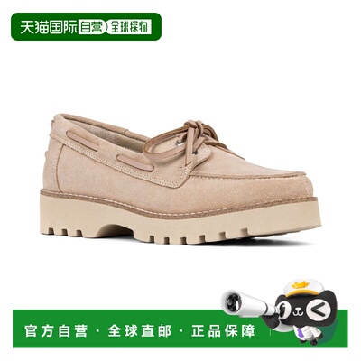 自营Donald Pliner Harlie02 Suede Lug Bottom Boat Shoe - pink