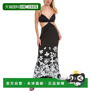 Cutout Adalia Midi Dress 美国奥莱直发服饰 自营 black AMUR