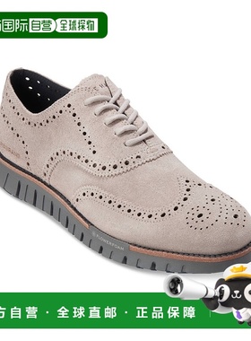 自营Cole Haan ZerÃ¸grand Remastered Wingtip Oxfords Dove Gra