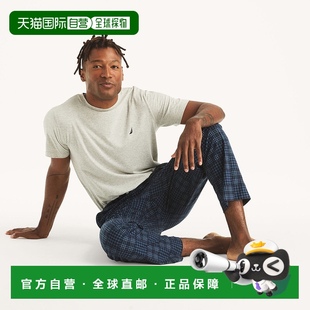 海军蓝 羊毛睡裤 美国奥莱直发 Nautica男式 自营