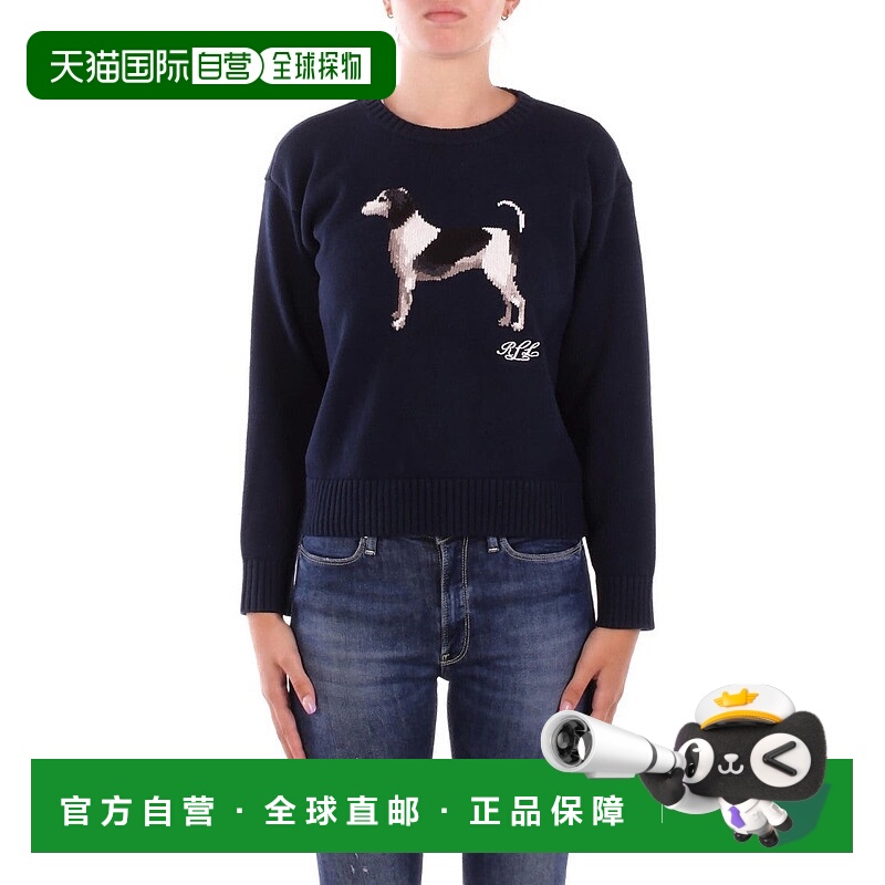 自营polo ralph laurenEnglish Foxhound Sweater – Blue - neut