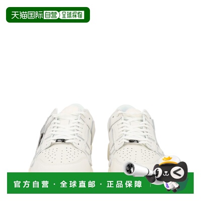 自营amiri白色低顶穿孔撞色鞋底运动鞋-neutrals 美国奥莱直发